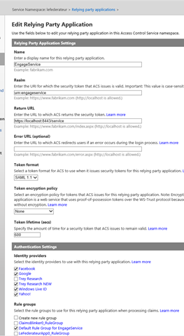 Using AAL to Secure Calls to a Classic WCF Service