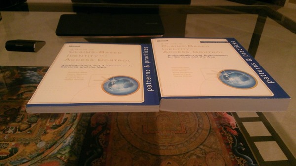 Now on Amazon: A Guide to Claims-Based Identity and Access Control, 2nd Edition