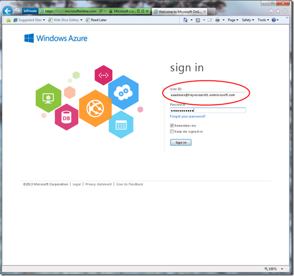 New Active Directory Features in the Windows Azure Portal